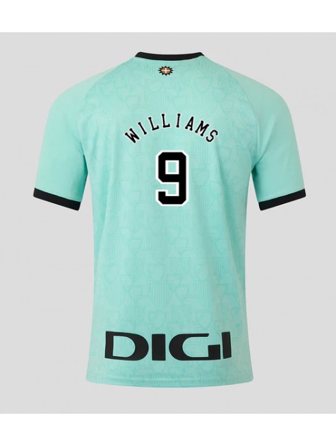 Athletic Bilbao Inaki Williams #9 Ausweichtrikot 2025-26 Kurzarm Athletic Bilbao Inaki Williams #9 Ausweichtrikot 2025-26 Kurzarm